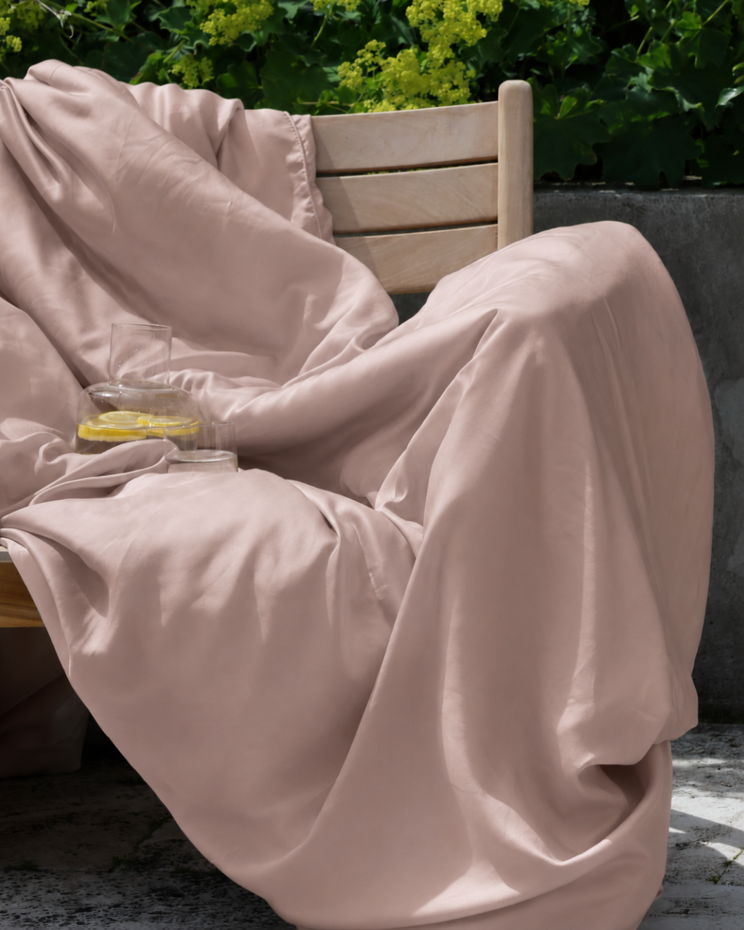 Bambussengetøj | Nude blush