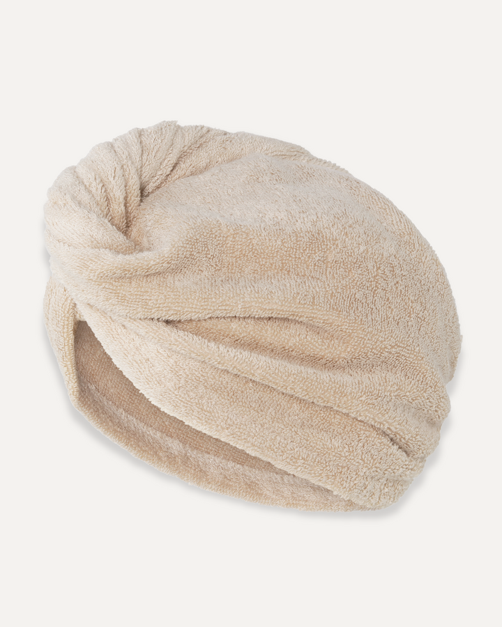 Bambus hårturban | Beige