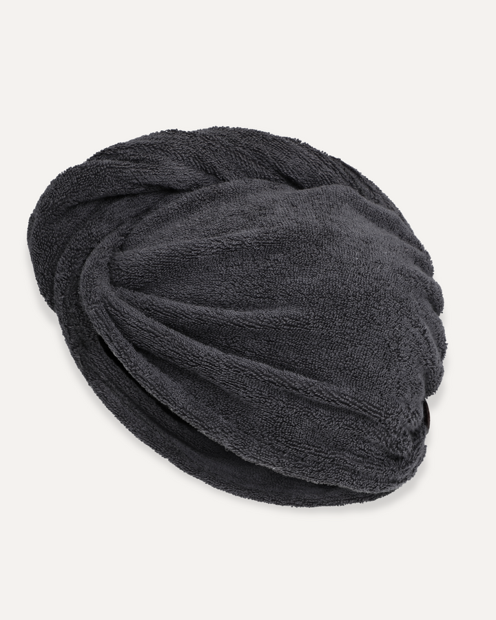 Bambus hårturban | Dark grey