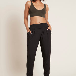 Bambus yogabukser | Sort