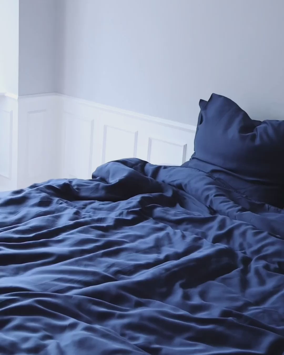 Bambussengetøj | Navy blue